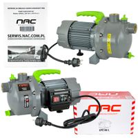 POMPA OGRODOWA DO WODY NAC GPE100-L 1 KW 4500 l/h DO PODLEWANIA ZASYSA 8 M