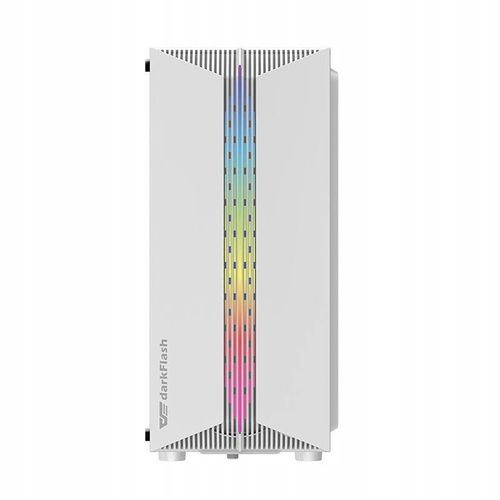 Obudowa DarkFlash DK151 LED White na Arena.pl