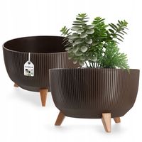 KADAX Doniczka Donica Wkład Misa Na Nóżkach 40cm