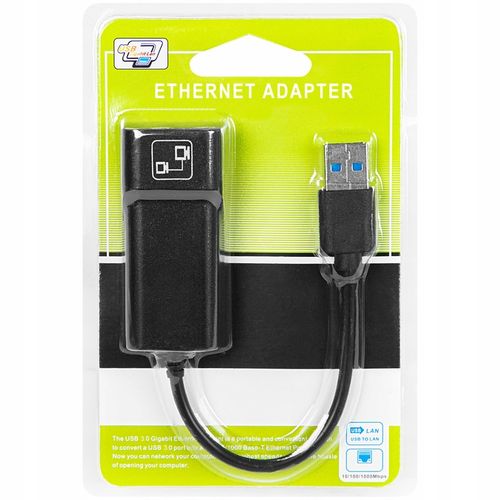 PRZEJŚCIÓWKA ADAPTER USB KARTA SIECIOWA ETHERNET USB 3.0 RJ45 LAN GIGABIT na Arena.pl
