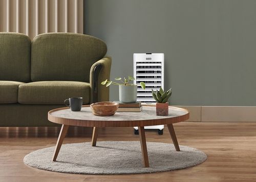 Klimatyzator wodny przenośny HAXON ZAX 4w1 LED nawilżacz pilot + wkłady na Arena.pl