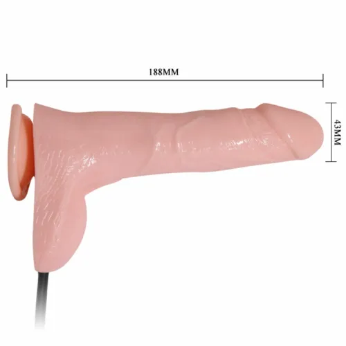 baile pompujący model intymny z przyssawką 15 cm tpr anatomiczny na Arena.pl