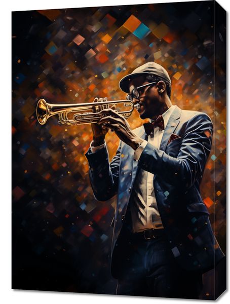 Obraz 50x70cm Symfonia na Trąbce zdjęcie 1