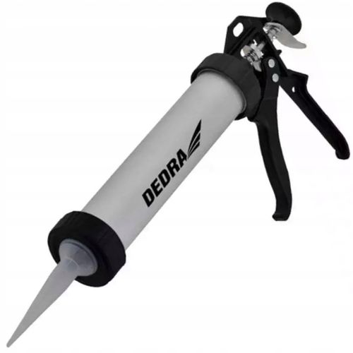 DEDRA WYCISKACZ PISTOLET DO SILIKONU MAS TUBOWY 600ML ALUMINIOWY 1201-11 na Arena.pl