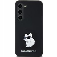 ETUI SILIKONOWE KARL LAGERFELD CHOUPETTE PRINT DO SAMSUNG A35 A356 CZARNE