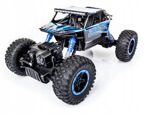 Samochód RC ROCK CRAWLER 2.4GHz 1:18 Niebieski na Arena.pl