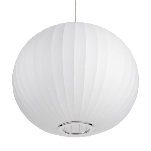 Lampa wisząca SILK biała 50 cm na Arena.pl