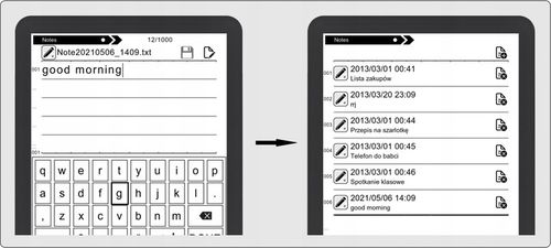 Czytnik Bemi Cognita Light2 /6 cali/smartLED podświetlenie/8GB czarny na Arena.pl