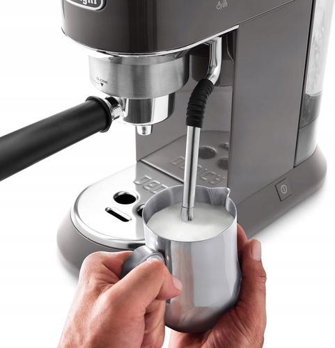 Kolbowy ekspres ciśnieniowy De'Longhi EC885.GY 1300 W srebrny/szary na Arena.pl