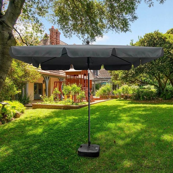 PARASOL OGRODOWY FLOKS CIEMNOSZARY zdjęcie 7