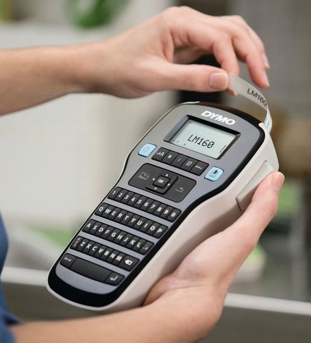 Drukarka etykiet DYMO LabelManager 160 LM160 + 5 taśm D1 45013 biała 12mm na Arena.pl