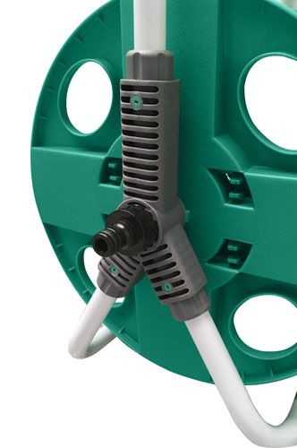 Zwijak do węża ogrodowego ze stojakiem ręczny 2w1 1/2" 35m na Arena.pl