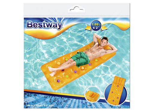 bestway materac dmuchany z poduszką 188x71cm 43014 na Arena.pl