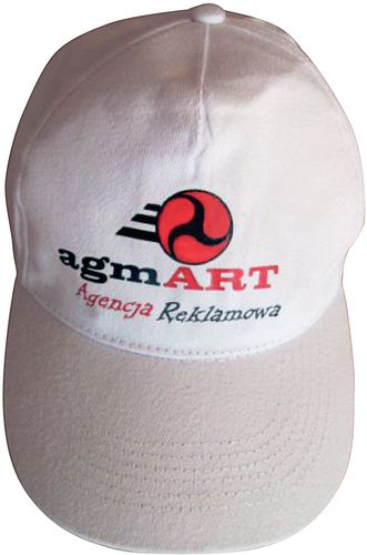 CZAPKA z daszkiem HAFTEM logo reklama reklamowe na Arena.pl