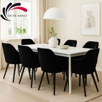 Krzesło Tapicerowane Premium KL-9 Czarny Piano 16