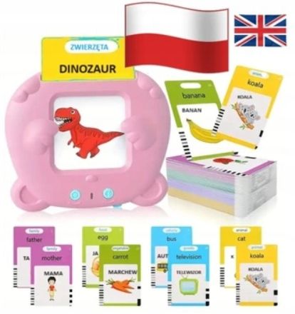 Czytnik Kart do Nauki Słówek Polski i Angielski 448 Słów Trzy Tryby Języków na Arena.pl