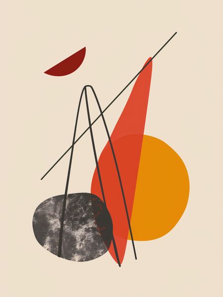 Plakat 60x80cm Harmonijna Forma zdjęcie 1