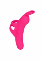 calexotics neon vibes the flirty vibrator silikonowy model z uszkami,