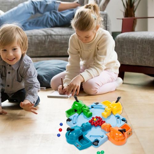 GRA ZRĘCZNOŚCIOWA DLA 4 OSÓB GŁODNE HIPCIE HIPOPOTAM DLA DZIECI RODZINNA na Arena.pl