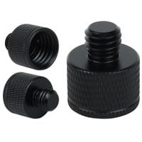 Adapter tuleja redukcja 5/8" na 3/8 statywowa czarna statyw lampy 21 mm