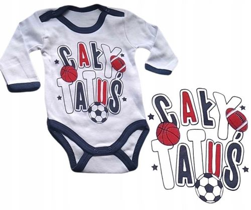 Body długi rękaw CAŁY TATUŚ na Arena.pl