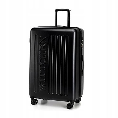WITTCHEN duża walizka z ABS-u z logo czarna na Arena.pl