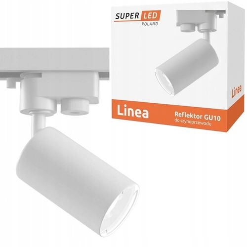 Reflektor szynowy LED lampa na żarówkę 8x GU10 + szynoprzewód 2m na Arena.pl