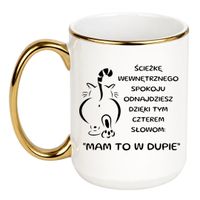 Duży Biało-Złoty 450 ml