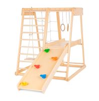 Plac zabaw do domu Tygrys | Montessori | Drabinki + zjeżdżalnia + huśtawka