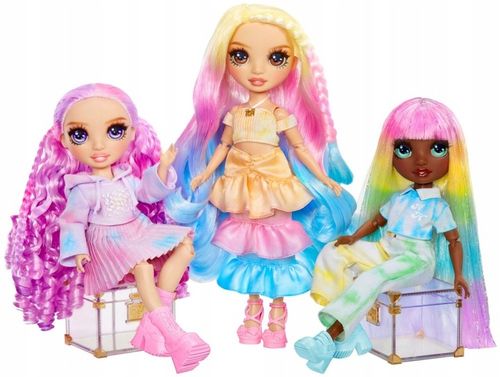 Lalka Watercolor Create Rainbow High Modna Fioletowe Oczy Zmywalne Farbki na Arena.pl