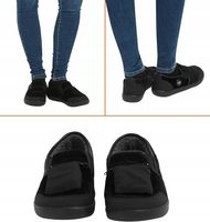 PODGRZEWANE BUTY DLA MĘŻCZYZN - CZARNE - ROZMIAR EU (39-40)