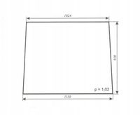 szyba przednia - przód ciągnika URSUS C-362, C 362