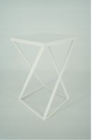 Nowoczesny Kwietnik Loft BIAŁY DRILL 12 277/K-12-1P-40B