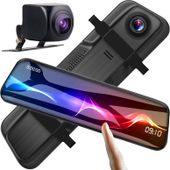QIKtech Wideorejestrator kamera JAZDY W02 w lusterku z kamerą cofania 0,2kg