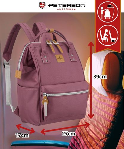 plecak materiałowy ptn beta-0367 purple na Arena.pl