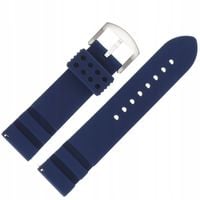 Pasek Expedition - Silikon (A733) niebieski stalowa kl.