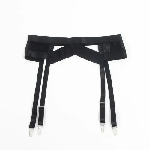 subblime 955243 czarny komplet bielizny z pasem do pończoch l/xl na Arena.pl