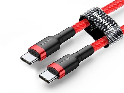 Baseus Kabel Cafule 2x USB-C QC 3A 1m PD red na Arena.pl