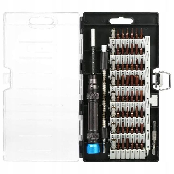 ZESTAW PRECYZYJNYCH ŚRUBOKRĘTÓW 60W1 BITY WKRĘTAK TORX MAGNETYCZNE MAGNES zdjęcie 10