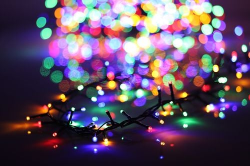 girlanda 240 led rgb z pilotem 8 funkcji 500 cm lampki kolorowe święta na Arena.pl