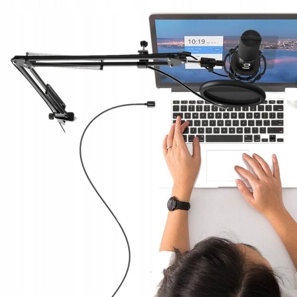 FIFINE T669 USB ZESTAW MIKROFONOWY STATYW POP FILTR DO KOMPUTERA PREMIUM zdjęcie 9