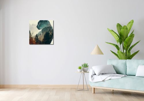 Obraz 50x50cm Koci Duch Lasu na Arena.pl