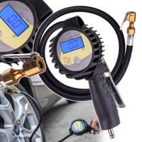 elektroniczny pistolet do pompowania kół cyfrowy digital automat 3w1