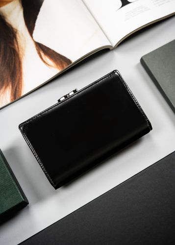 portfel damski skóra + pu px23-20-bl-2342 black na Arena.pl