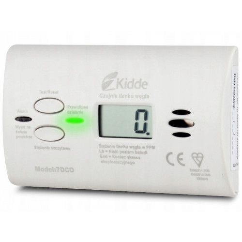 CZUJNIK CZADU DETEKTOR TLENKU WĘGLA CO LCD zdjęcie 1