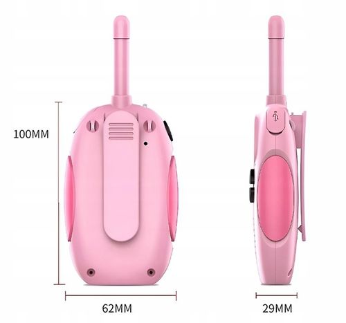 Walkie Talkie dla Dzieci Krótkofalówki Zestaw 2 szt. Zasięg Duży Łoki Toki na Arena.pl