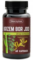 Skoczylas KRZEM BOR JOD Skrzyp Bambus ALGI 60kaps