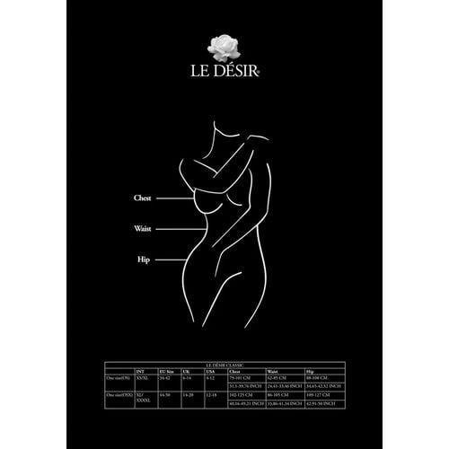 fishnet and lace bodystocking - one size na Arena.pl