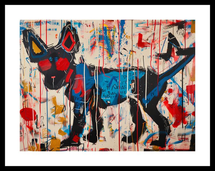 Plakat 40x30cm Miejski Pies zdjęcie 3