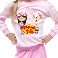 Piżama dziecięca Fineasz i Ferb